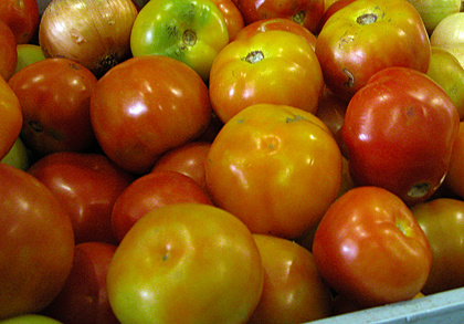 O preço do tomate 9,74% no mês de maio nas Capital - Crédito: Foto : Edemir Rodrigues