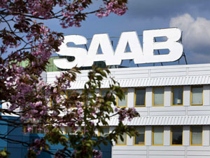 Sede da Saab em Trollhattan, na Suécia
 - Crédito: Foto: Arquivo/Reuters