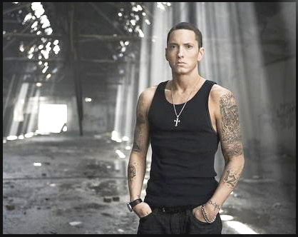O rapper Eminem - Crédito: Foto : Divulgação