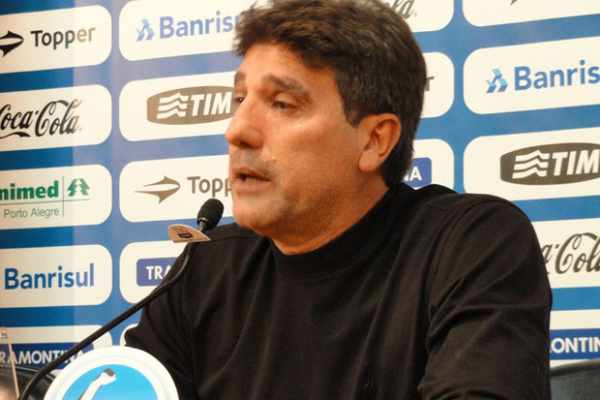 Renato Gaúcho deixa o Grêmio - Crédito: Foto: Eduardo Cecconi/Globoesporte.com