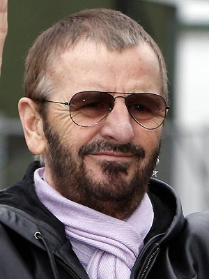 O ex-baterista dos Beatles, Ringo Starr
 - Crédito: Foto: Divulgação