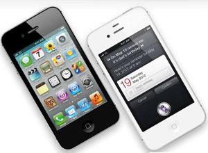 iPhone 4S vem com processador mais veloz,
câmera de 8 MP e o Siri - Crédito: Foto: Reprodução