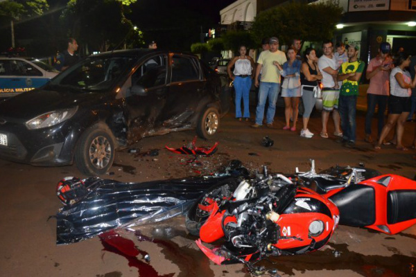 Comerciante de motos morre em acidente no centro de 