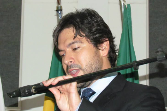 Presidente do Sinpol/MS, Giancarlo Miranda. - Crédito: Foto: Divulgação