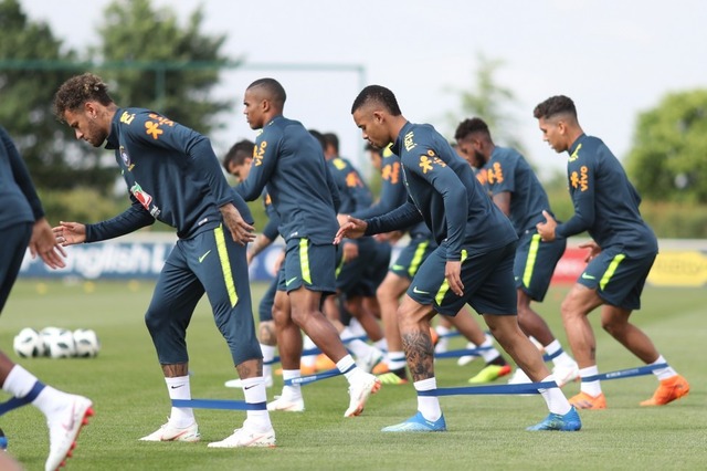 Seleção Brasileira inicia última semana em Londres antes da Copa - Crédito: foto: CBF