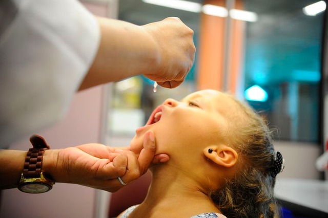 Campanha de vacinação contra a poliomielite será realizada de 6 a 24 de agosto - Crédito: Tomaz Silva/Arquivo Agência Brasil
