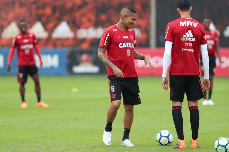 Treino do Flamengo - Crédito: Gilvan de Souza / Flamengo