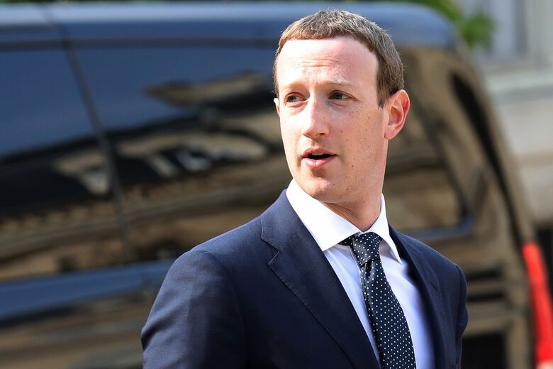 Mark Zuckerberg, presidente-executivo do Facebook - Crédito: Ludovic Marin/AFP