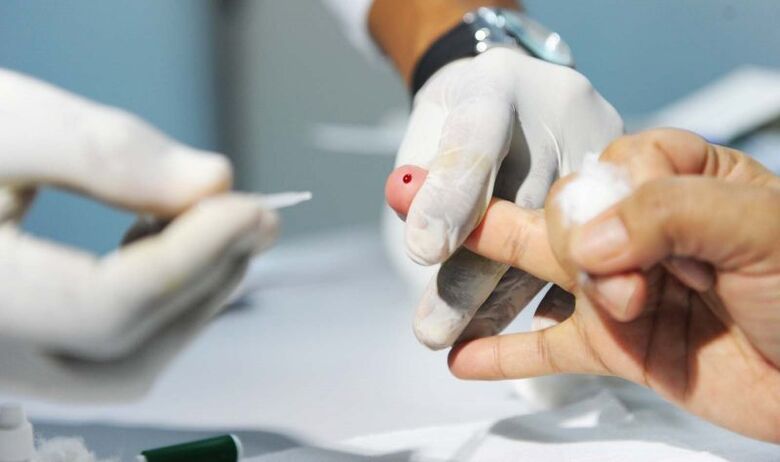 Teste de hepatite - Crédito: Divulgação