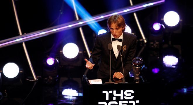 Modric desbanca CR7 e é eleito 'melhor do mundo' pela Fifa - Crédito: John Sibley/Reuters