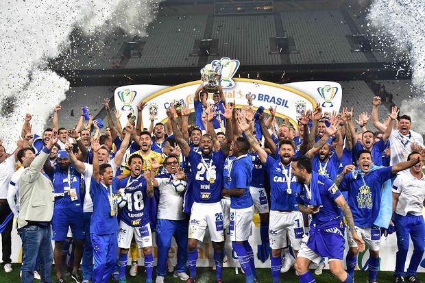 Cruzeiro vence Corinthians e conquista Copa do Brasil pela 6ª vez - Crédito: Eduardo Carmim/Photo Premium/Folhapress