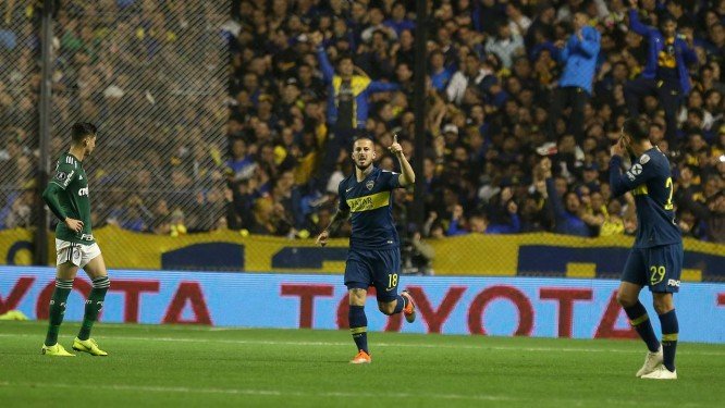 Benedetto sai do banco, faz 2 e garante vitória do Boca sobre o Palmeiras - Crédito: AGUSTIN MARCARIAN / REUTERS