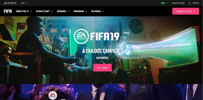 Site oficial do FIFA 19 não apresenta mais Cristiano Ronaldo na capa - Crédito: Reprodução