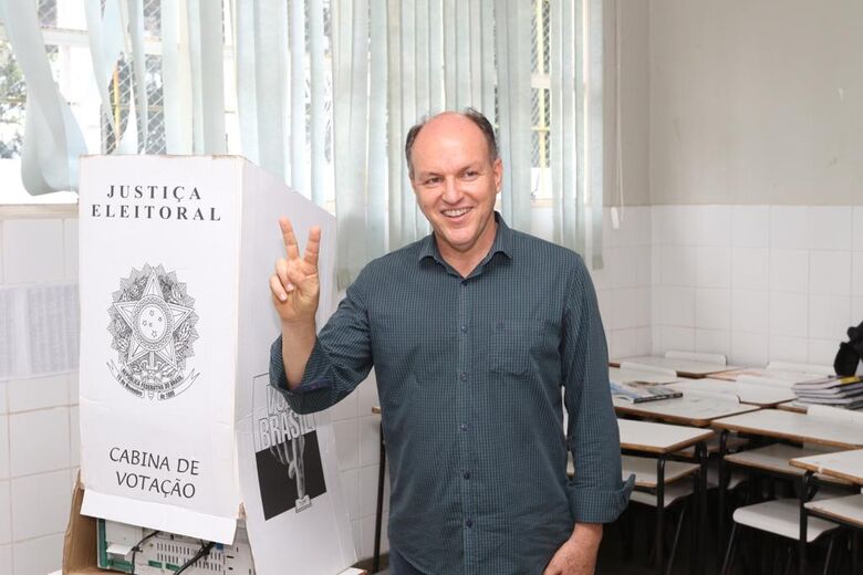 Confiante num segundo turno Junior Mochi se diz orgulhoso de uma campanha limpa - Crédito: Divulgação