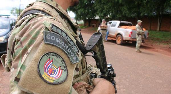 Polícia Paraguaia deflagra operação para combater o narcotráfico - Crédito: Divulgação