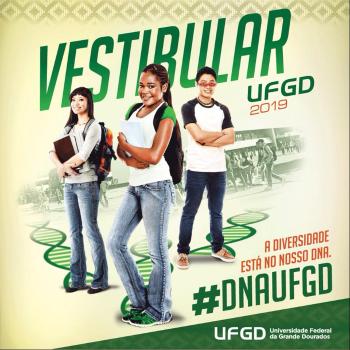UFGD prorroga as inscrições para o Vestibular 2019 e para o Letras-Libras - Crédito: Divulgação