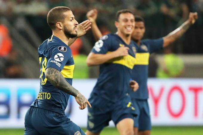 Palmeiras não passa pelo Boca em casa, e Libertadores terá final argentina - Crédito: Paulo Whitaker/Reuters