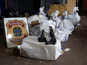 PF desmonta laboratório e apreende 700 kg de droga em Ponta Porã - Crédito: Divulgação