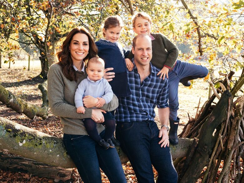 Família real britânica divulga fotos oficiais do Natal - Crédito: Matt Porteous/Handout via REUTERS