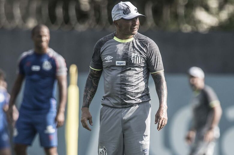 Sampaoli comanda o Santos em busca de um título internacional - Crédito: Ivan Storti/Santos FC