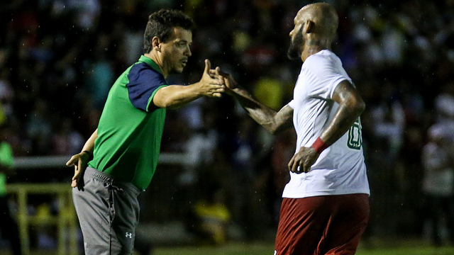 Flu reencontra o técnico Abel Braga nesta noite - Crédito: Divulgação/FFC