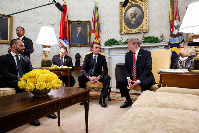 Encontro com o Senhor Donald Trump, Presidente dos Estados Unidos da América - Crédito: Isac Nóbrega/PR