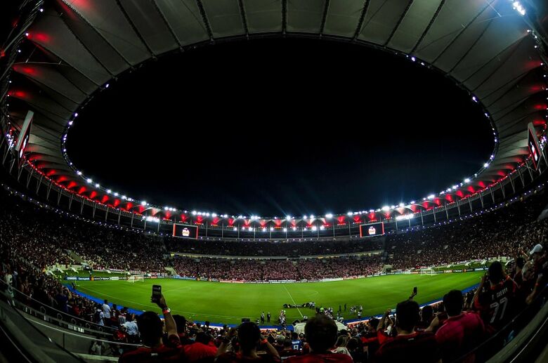 Torcida rubro-negra promete lotar o maraca em mais uma noite de Libertadores - Crédito: Alexandre Vidal/Flamengo