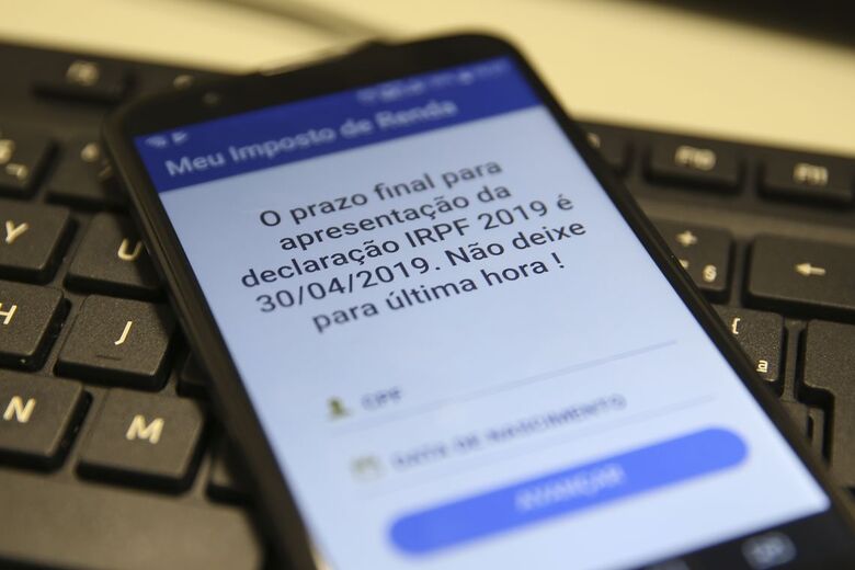 O prazo para envio da declaração começou em 7 de março e vai até as 23h59min59s do dia 30 de abril - Crédito: Marcello Casal JrAgência Brasil