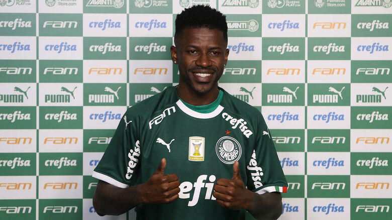 Ramires assinou contrato de 4 anos - Crédito: César Greco / S.E. Palmeiras