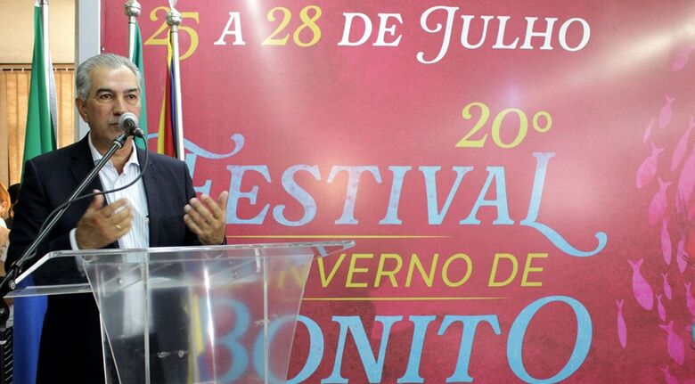 Governador participou do lançamento oficial do festival - Crédito: Chico Ribeiro