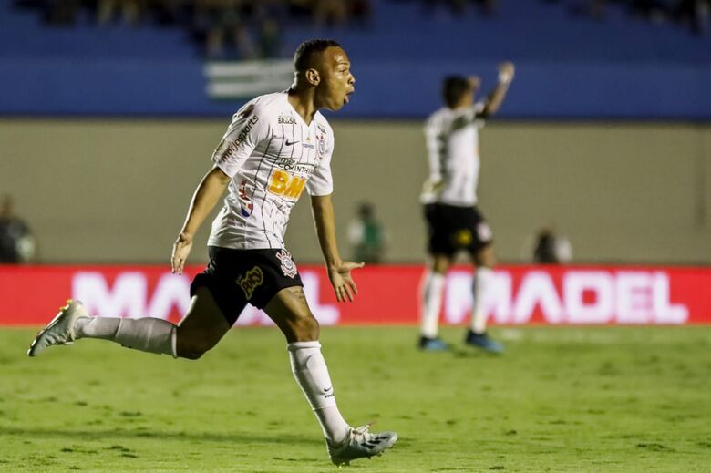 Janderson marcou seu primeiro gol como profissional - Crédito: Rodrigo Gazzanel/Agência Corinthians