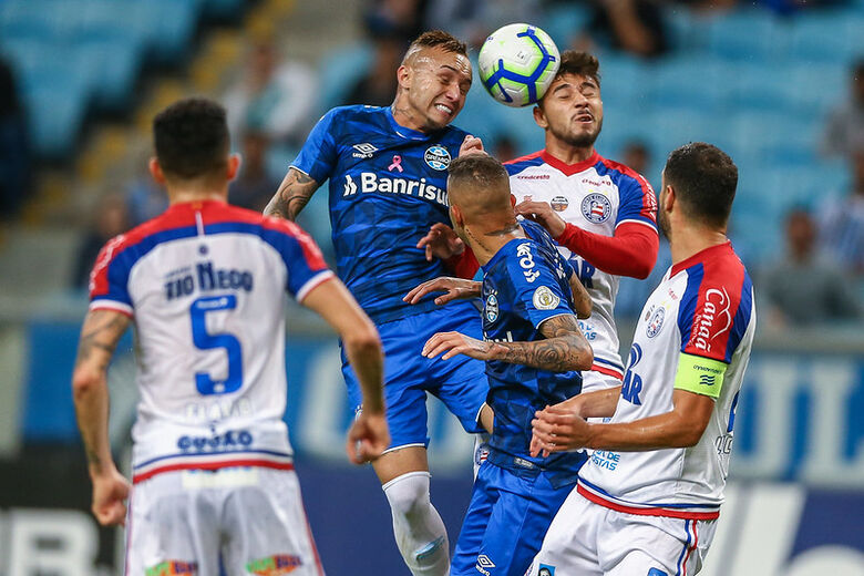 Bahia derrota o Grêmio no Rio Grande do Sul - Crédito: LUCAS UEBEL/GREMIO FBPA
