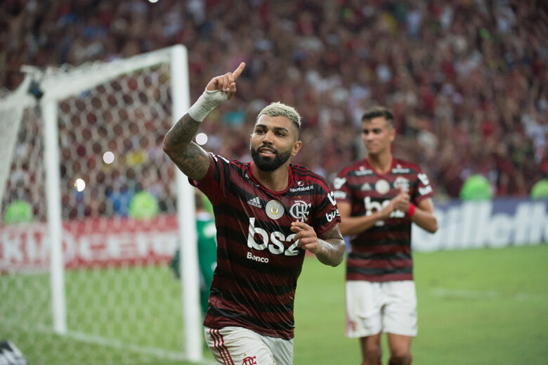 Após mais uma vitória, Flamengo pode ser campeão no domingo - Crédito: Alexandre Vidal & Paula Reis / Flamengo
