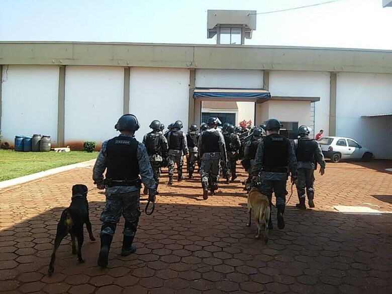 Operação é realizado em penitenciária de Dourados e Campo Grande - Crédito: arquivo