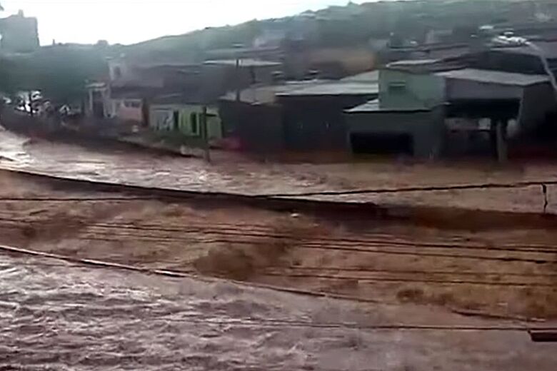 Várias cidades foram atingidas pelas chuvas - Crédito: TV Brasil