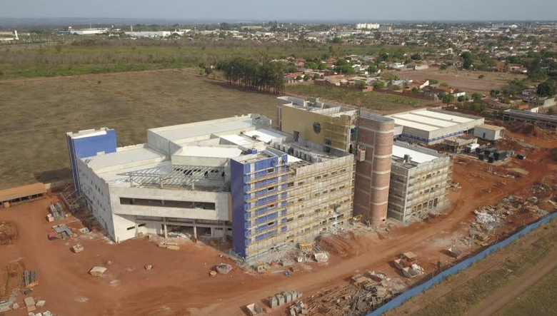 Hospital Regional de Três Lagoas está sendo construído pelo Governo de MS ( - Crédito: Chico Ribeiro