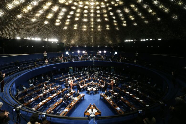 Senado aprova lei com medidas de contenção do coronavírus no Brasil - Crédito: Fabio Rodrigues Pozzebom/Agência Brasil