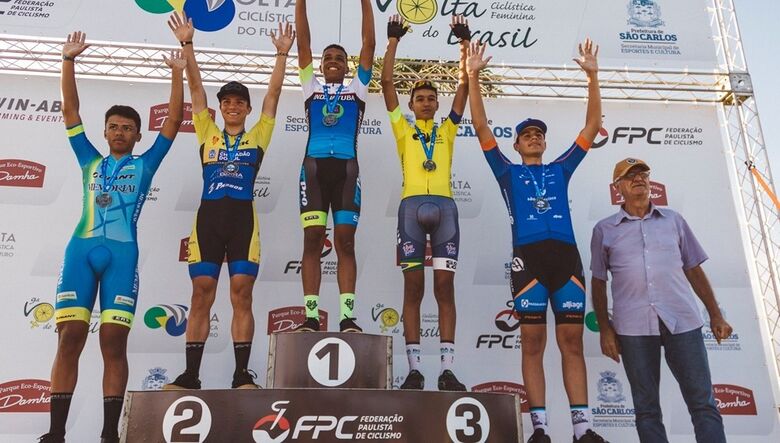 Na primeira competição nacional do ano, ciclista de Chapadão do Sul vai ao pódio duas vezes - 