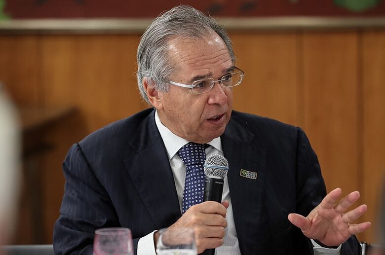 Comissão mista ouve na quinta-feira ministro da Economia, Paulo Guedes - Crédito: Marcos Corrêa/PR