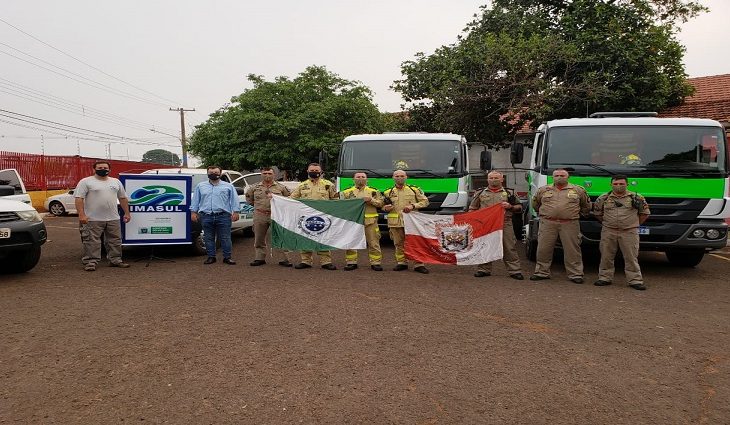 Governo envia equipamentos de combate a incêndio e caminhões-pipa para Costa Rica e Corumbá - Crédito: Divulgação