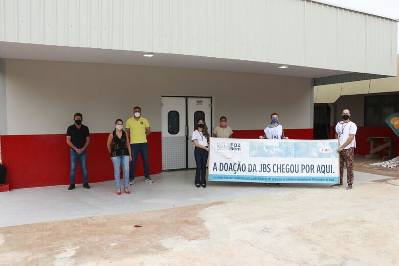 JBS entrega obra de expansão do PAM - Crédito: Rubens Moreira Neto