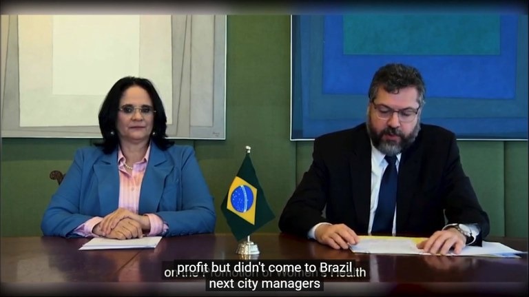Brasil assina declaração sobre defesa do acesso das mulheres a promoção da saúde - Crédito: Reprodução