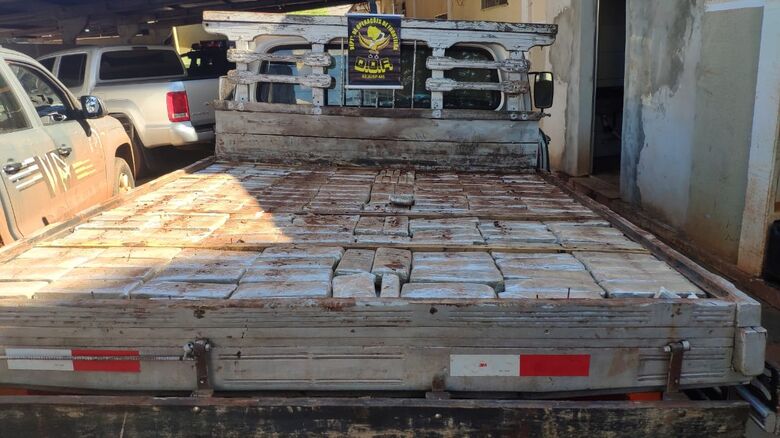 Mais de 400 kg de maconha é apreendido pelo DOF em Dourados - Crédito: Divulgação