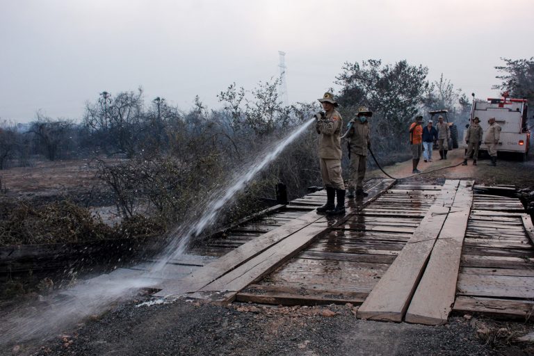 Pontes destruídas no Pantanal serão substituídas por pontes de concreto - 