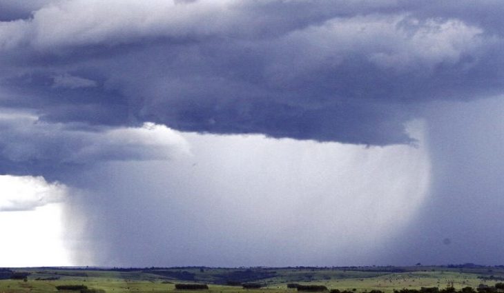 Fim de semana de tempo nublado e possibilidade de chuva forte em MS - Crédito: Cemtec/MS