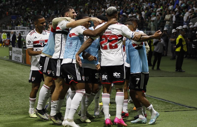 PALMEIRAS X SÃO PAULO, AQUECIMENTO