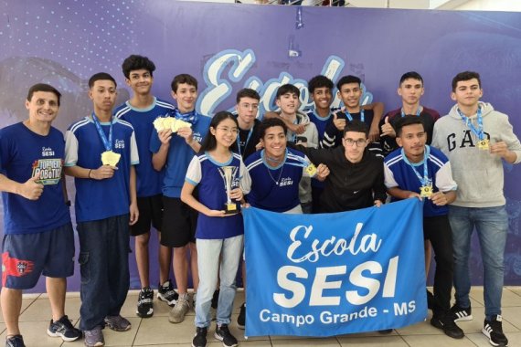 Atletas da Escola Sesi de Campo Grande ganham medalhas em torneios de judô  e natação - Notícias - FIEMS