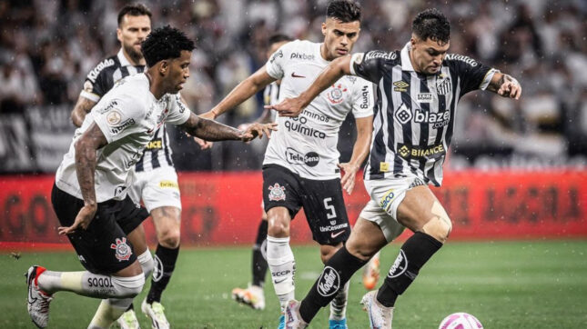 Corinthians sai atrás e busca empate com o Goiás na Neo Química