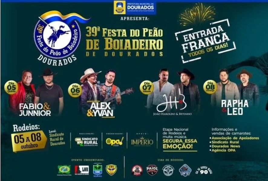 Festa do Peão' termina hoje